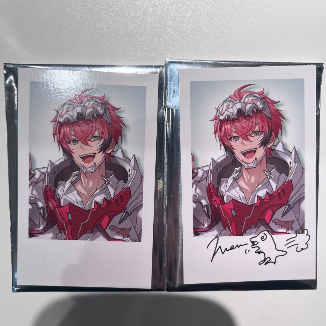 にじさんじ 赤城ウェン oriens デビュー チェキ 箔押し レア サイン