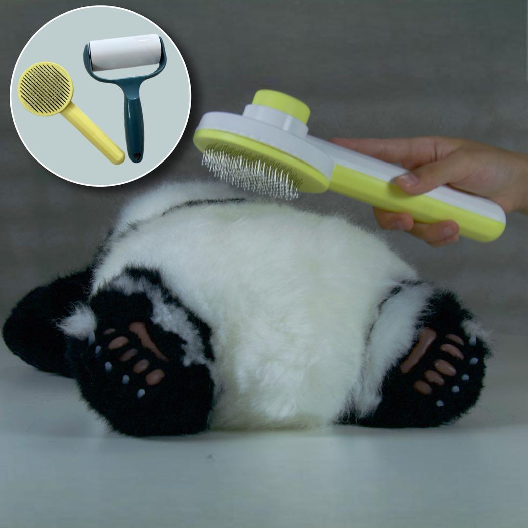 パンダ リアルぬいぐるみ 3ヶ月パンダ 高級ぬいぐるみ ファファ - メルカリ