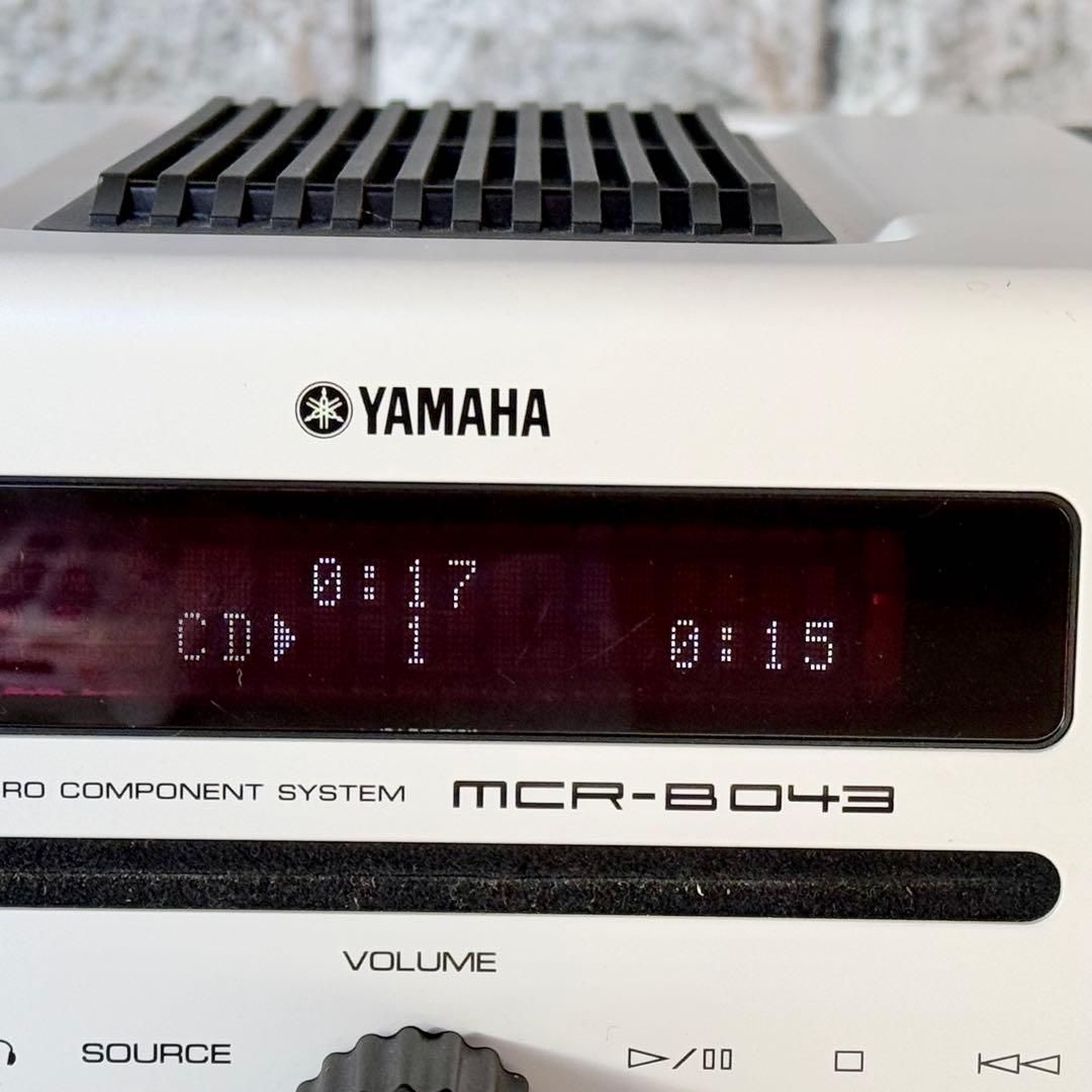 YAMAHA Bluetooth対応マイクロコンポ MCR-B043 - メルカリ