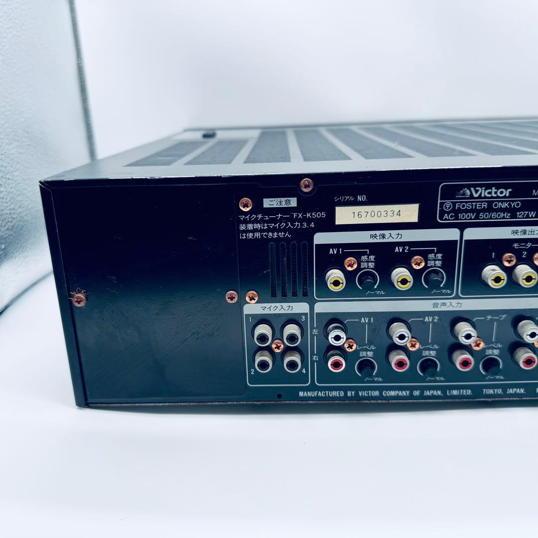 Victor AX-K505 ステレオミキシングアンプ カラオケアンプ - メルカリ