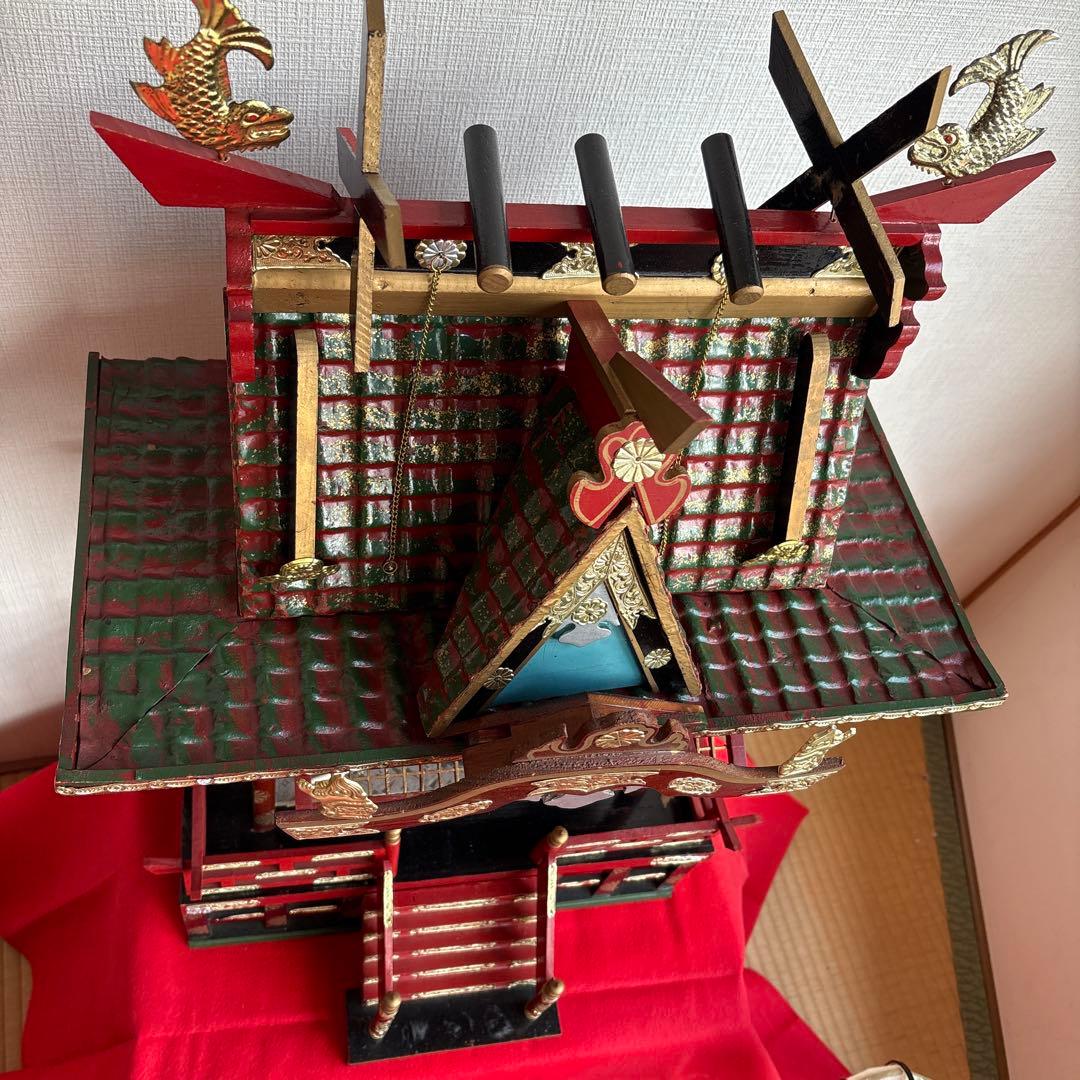 御殿飾り雛人形 最終お値下げです。 - メルカリ