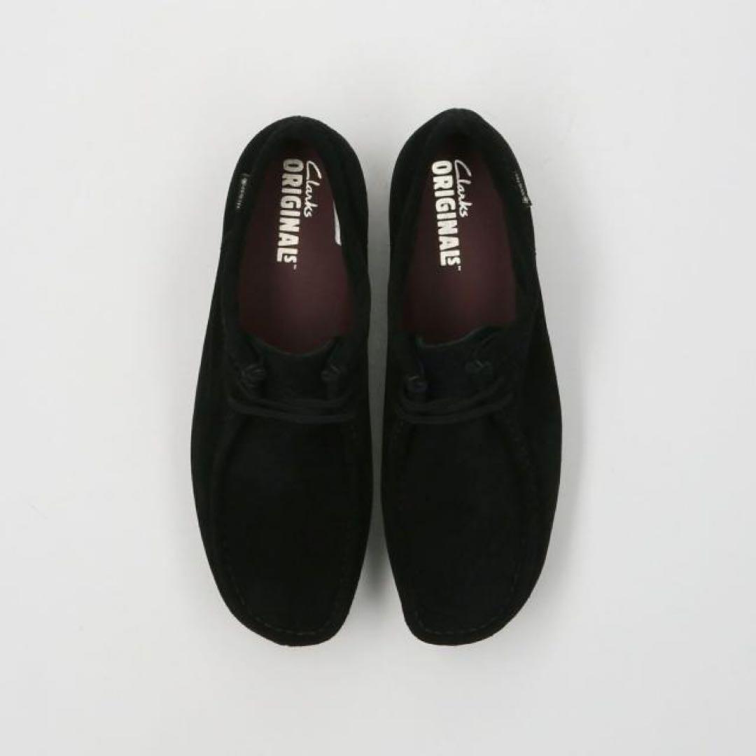 CLARKS ワラビー ゴアテックス BLACK 27cm WallabeeGTX / メンズ ワラビーゴアテックス （ブラック / ブラック