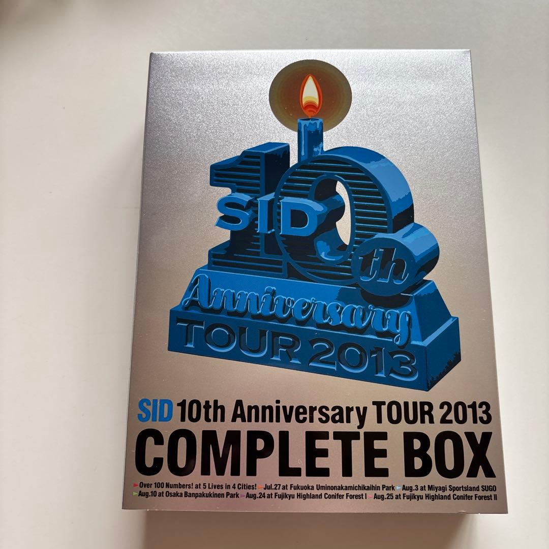SID10th Anniversary TOUR2013COMPLETE BOX - メルカリ