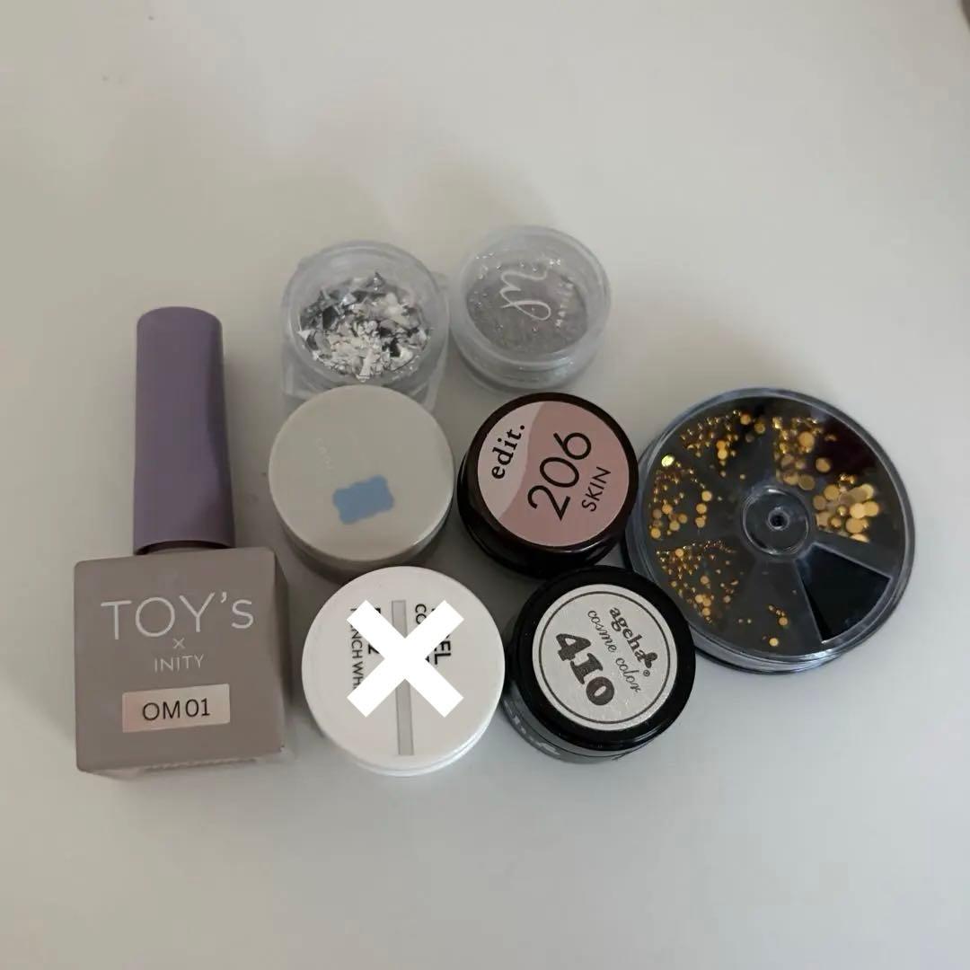 ジェルネイル セット カラー まとめ売り - メルカリ