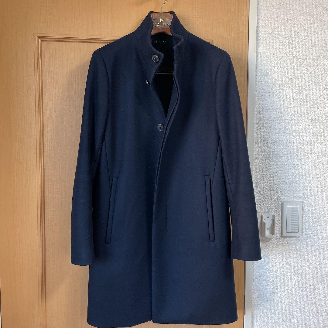 theory セオリー メンズ コート XS ネイビー - メルカリ