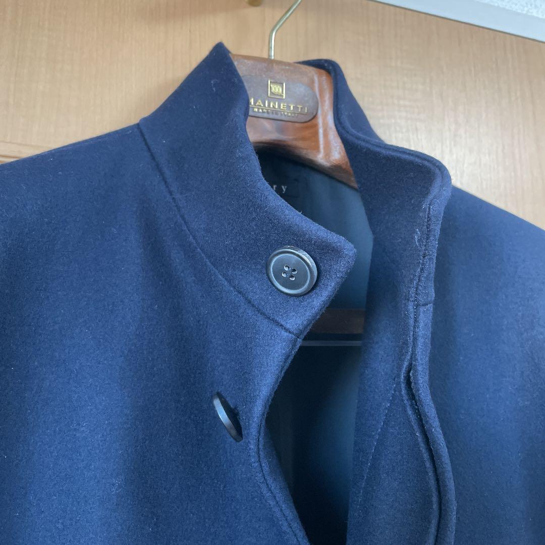 theory セオリー メンズ コート XS ネイビー - メルカリ