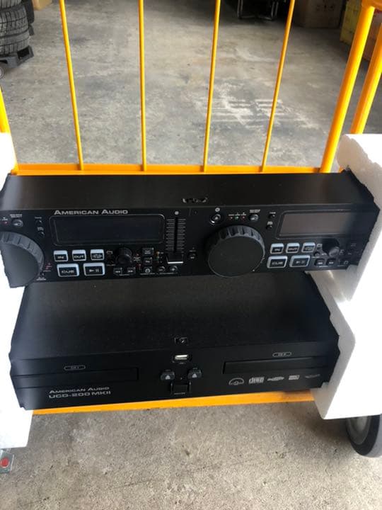 まとめ割 新品同様 DJアメリカンオーディオ デュアルCDプレーヤーUCD