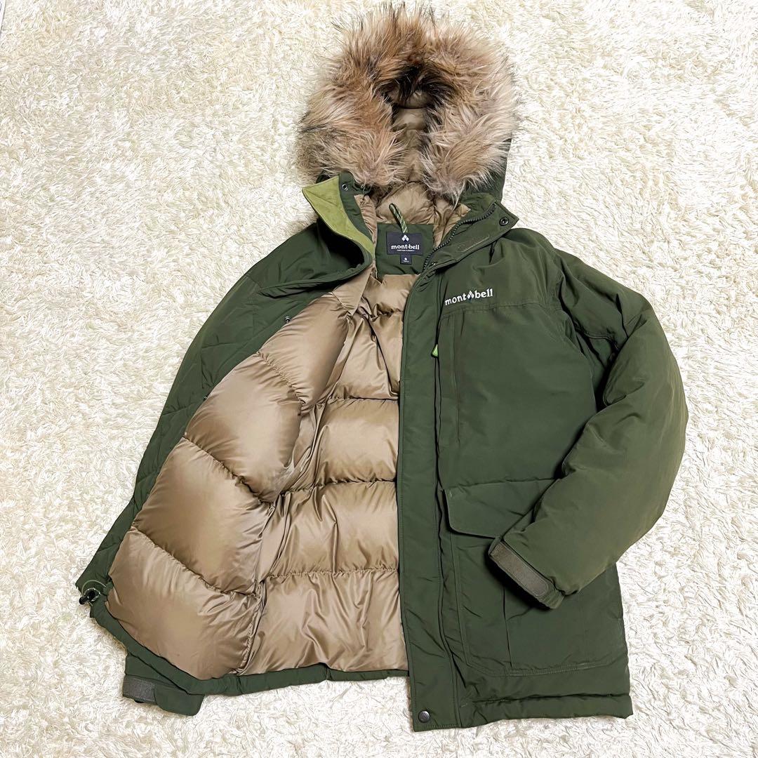 mont-bell ローガンダウン パーカー ダウンジャケット ダークグリーン