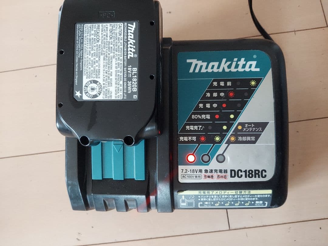 z*2様 マキタ 18V 2.0Ah BL1820B 空調服　ファン　ホルダ　フ