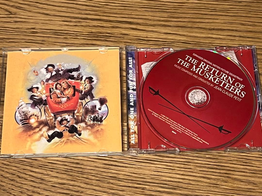 THE RETURN OF THE MUSKETEERS 格付けチェック CD - メルカリ