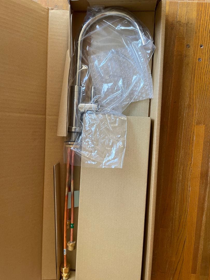 新品未使用 元止め浄水器用水栓 アンダーシンク 日本製 取付穴34