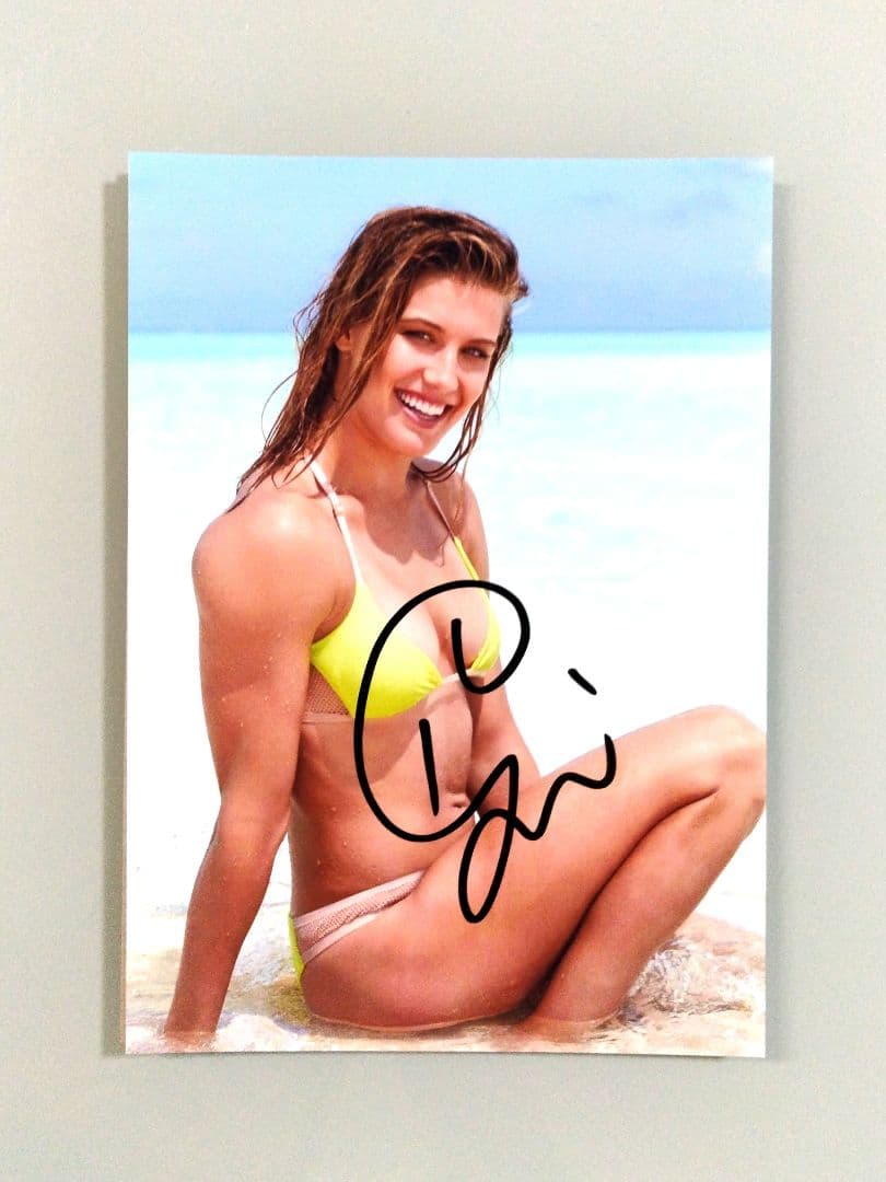 ウージニー・ブシャール直筆サイン入り2Lサイズ写真…プロテニス