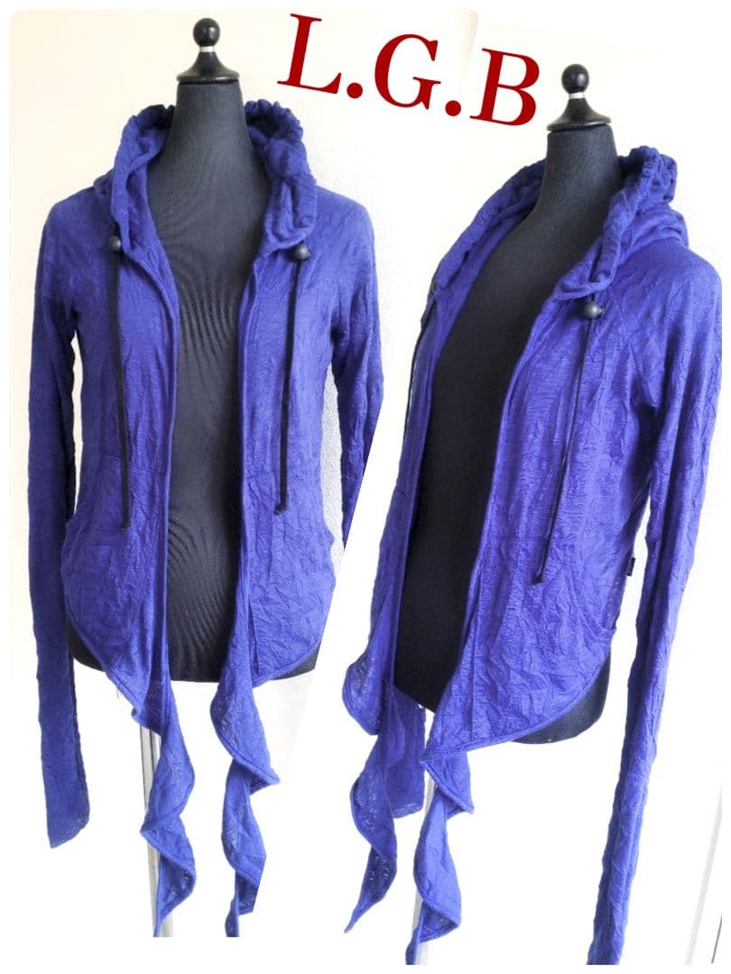 LGB ルグランブルー 新品 フード 羽織り パーカー カーディガン - メルカリ