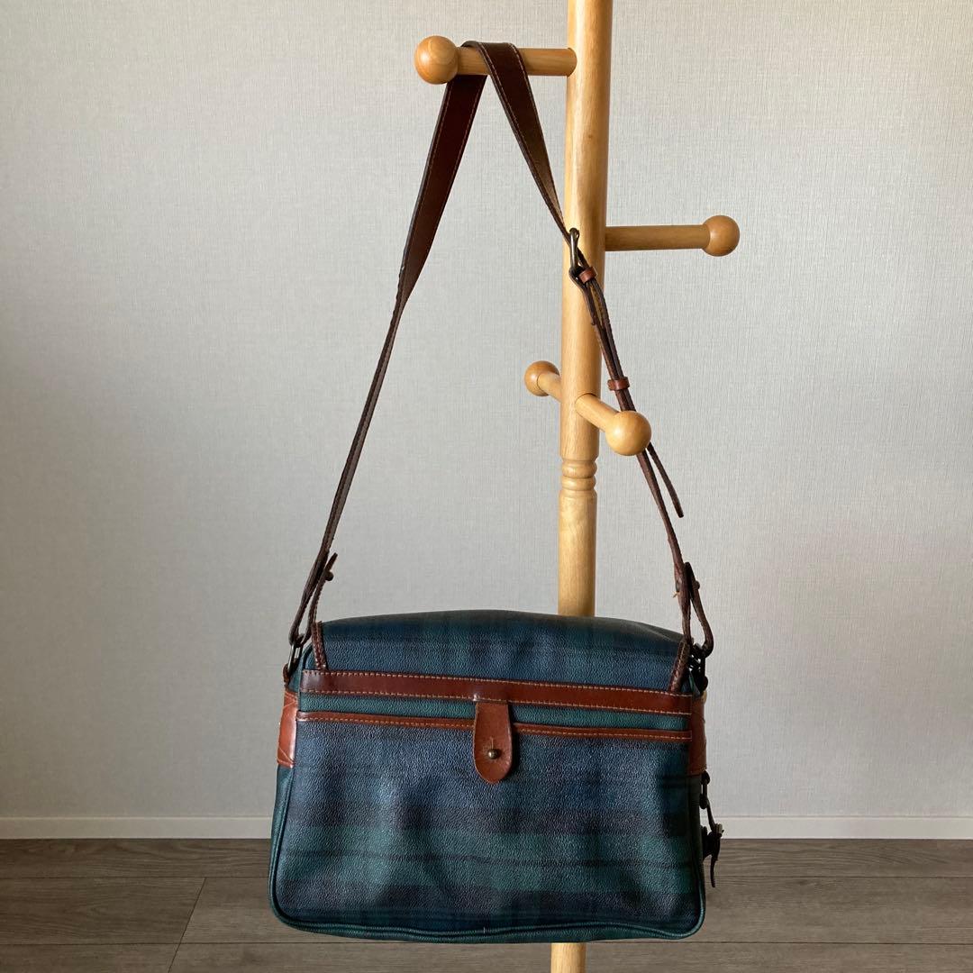 ラルフローレン ショルダーバッグ チェック柄 Ralph Lauren - メルカリ