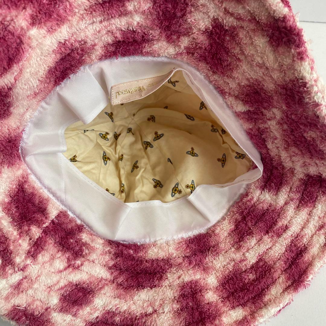 希少 レア VivienneWestwood ピンク レオパード バケットハット