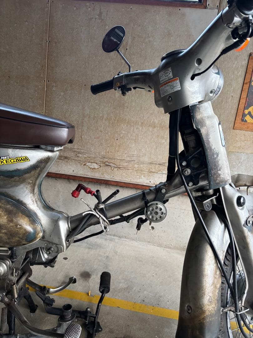 K*3様 リトルカブc50 車体 不動 レストアベース エンジン無し