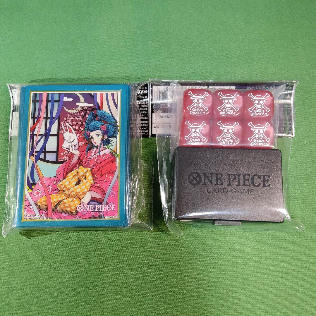 ワンピースカード 公式スリーブ ＆ ダイス サプライまとめ売りセット