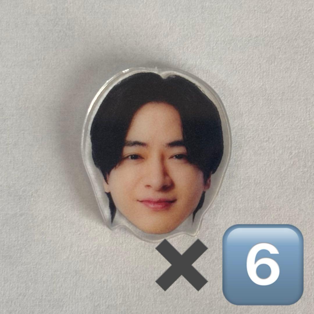 ハニカミ 通常盤 特典 アクリルチップ 知念侑李 6個まとめ売り - メルカリ