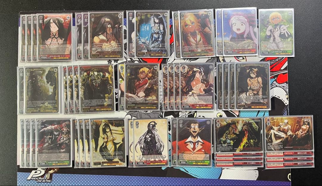 ヴァイスシュヴァルツ オーバーロード 8電源 デッキ おまけ付き - メルカリ