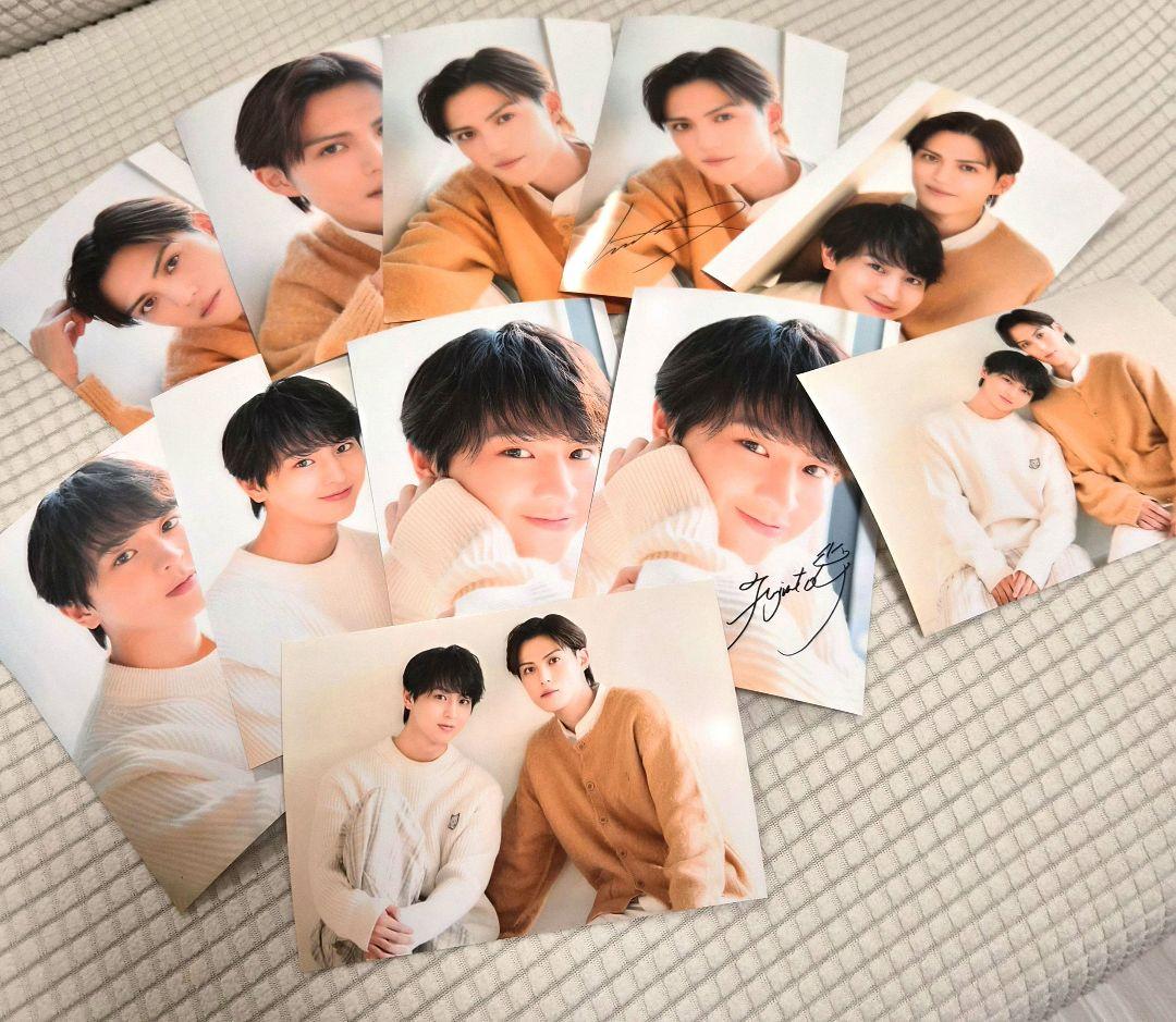 簡秀吉×藤本洸大 JUNONブロマイド全種11枚セット（L版サイズ） 簡秀吉 藤本洸大 JUNON ブロマイドセット - メルカリ