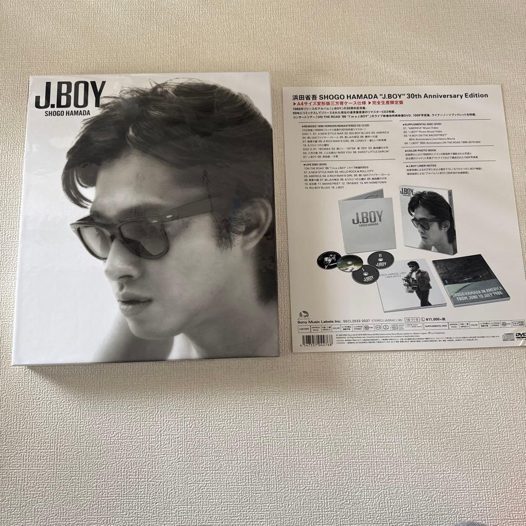 浜田省吾J.BOY 30th Anniversary Edition限定未開封 Amazon.co.jp: 