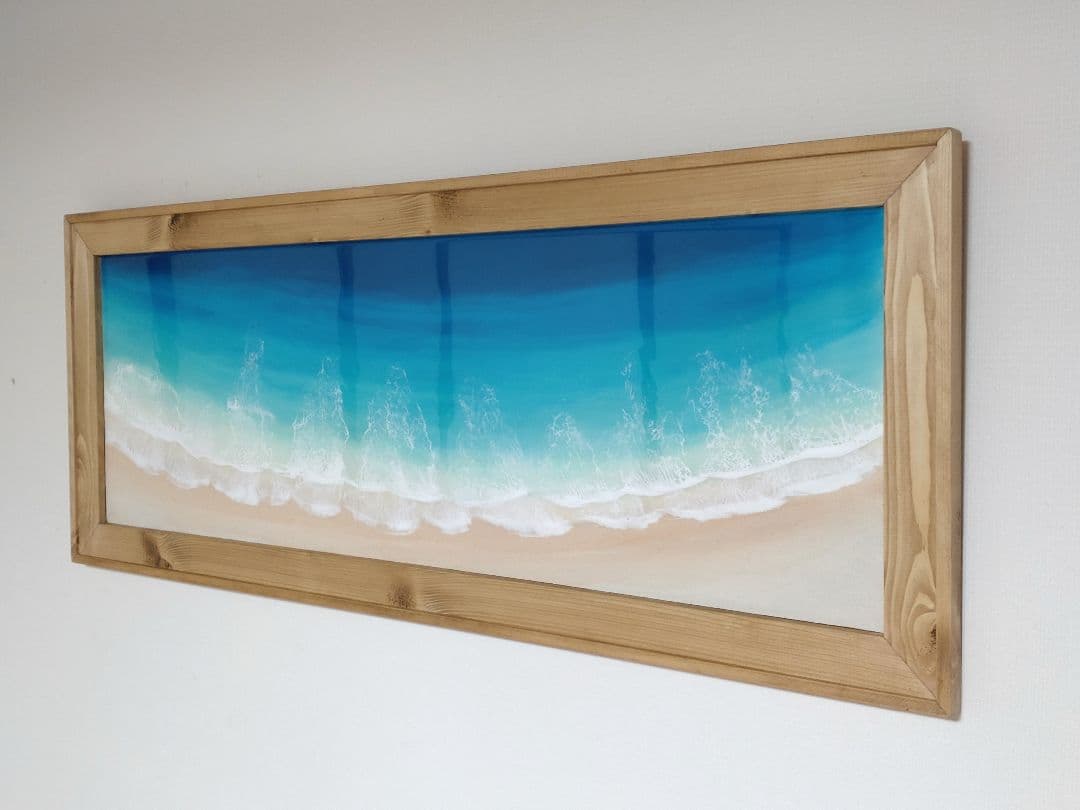 大掃除激安マン☆レジンアート(Miyako Blue・Frametype)