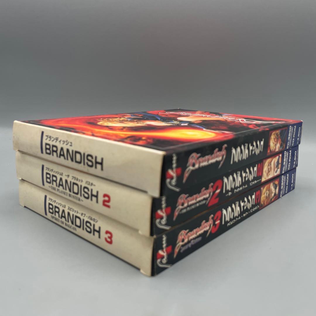 日本ファルコム ブランディッシュ 1〜3 PC-98 CD-ROM版 - メルカリ