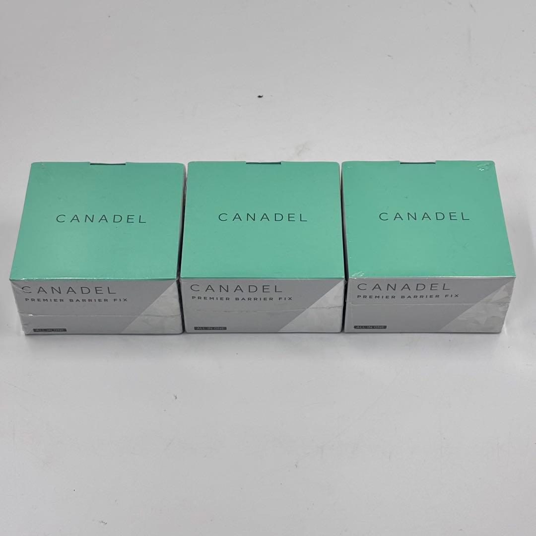 カナデル プレミアバリアフィックス 3個 プレミアバリアフィックス ｜オールインワン【ゆらぎ敏感肌ケアの緑