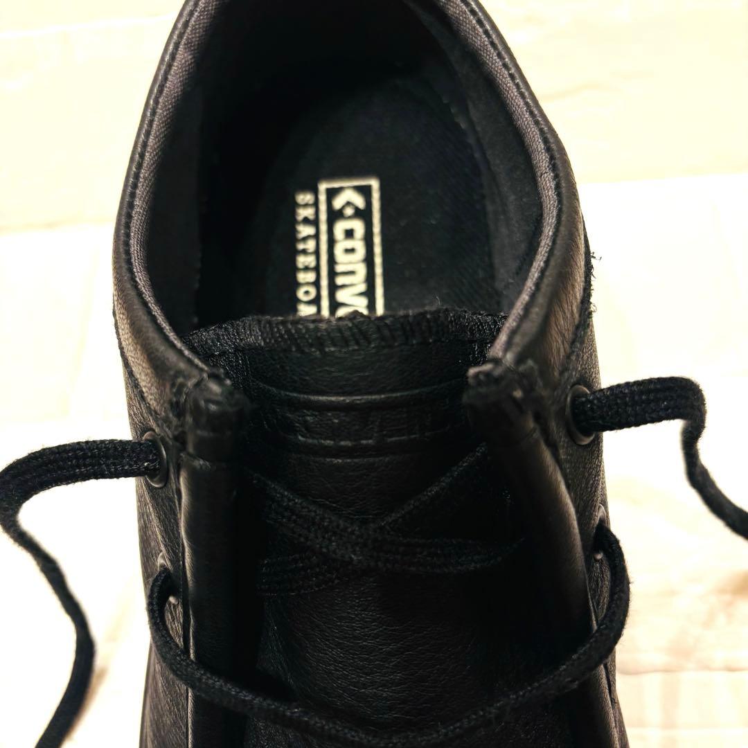 未使用級✨コンバース モカシン ブラック 27cm 1sd449