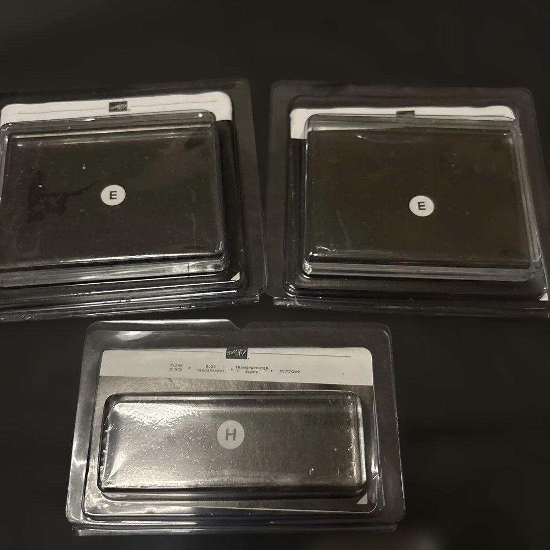 入手困難！ スタンピンアップ クリアブロック 5種×2=10個セット 未開封