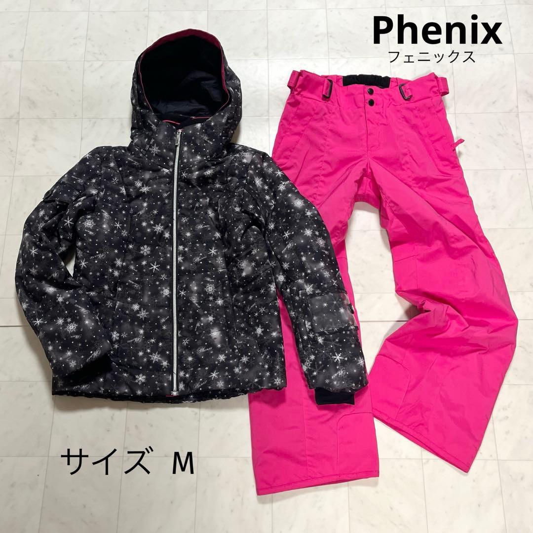 フェニックス スキーウエア レディース M ピンク 黒 雪模様 ウエア上下 楽天市場】フェニックス（PHENIX）（キッズ）ジュニア 子供 スキー