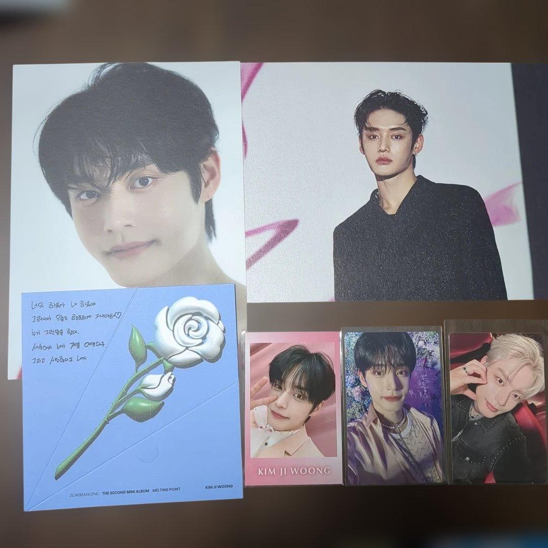 zb1 ゼベワン キムジウン トレカ ポストカード メッセージカード