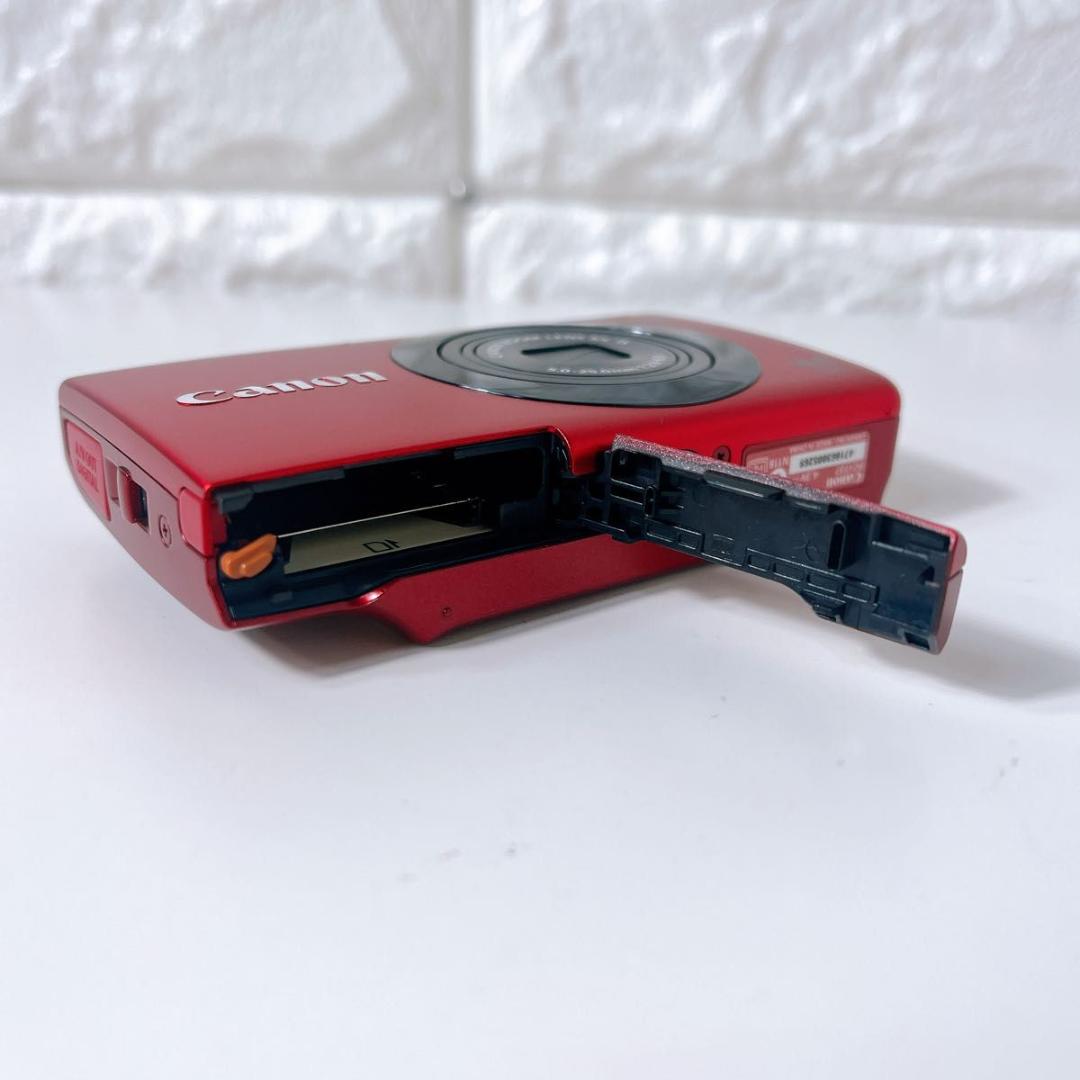 Canon PowerShot A3400 IS レッド デジタルカメラ 大人気 - メルカリ