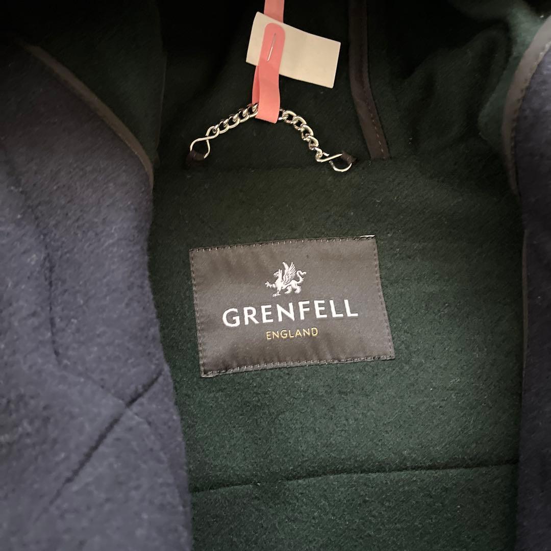 GRENFELL ネイビー ダッフルコート - メルカリ