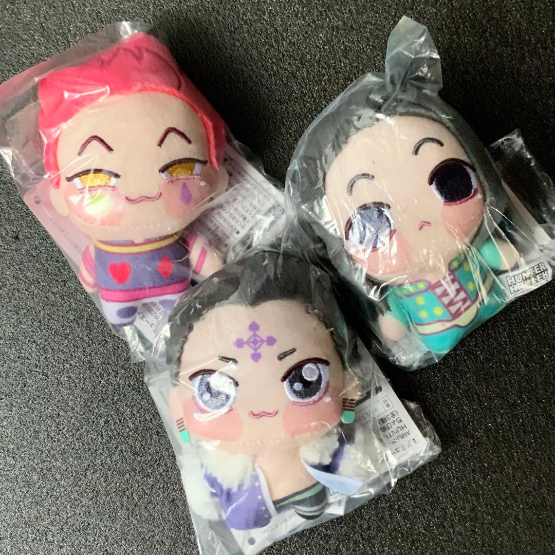 HUNTER×HUNTER ちょぴぬいぷち【ヒソカ】【クロロ】【イルミ】セット➁
