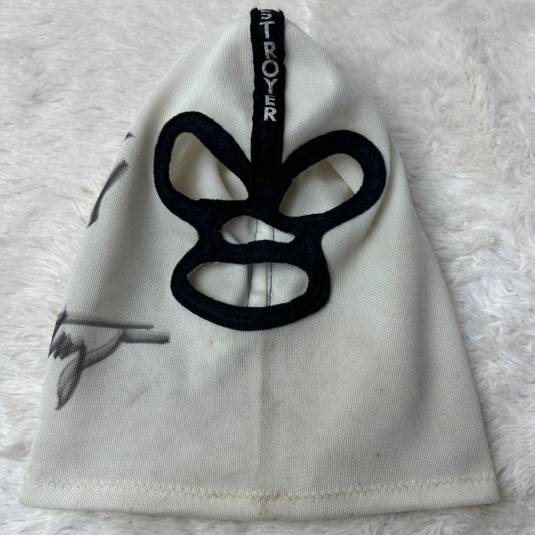 希少 ザデストロイヤーサイン入りプロレスマスク プレミアム - メルカリ