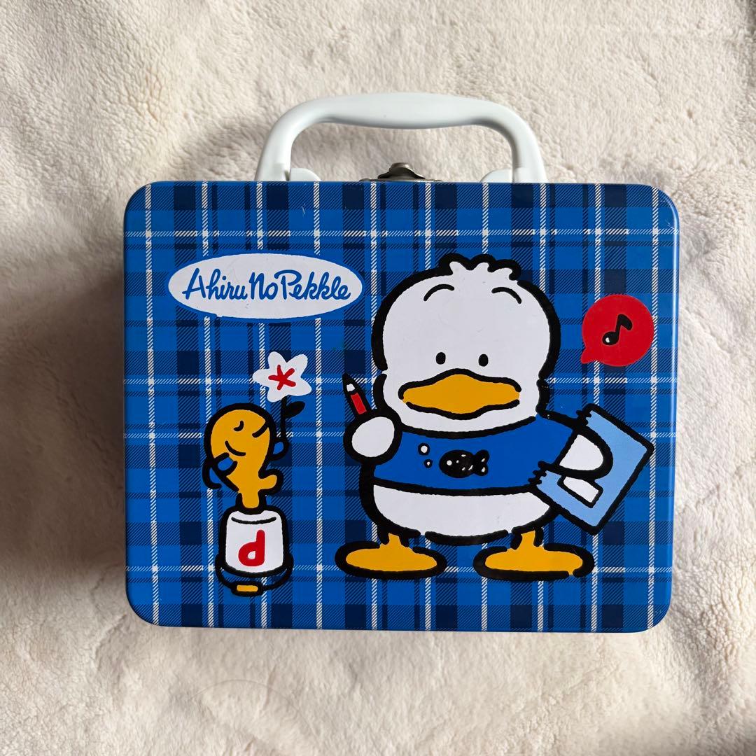 サンリオ／あひるのペックル／カンケース／ボックス／1990年代／レトロ