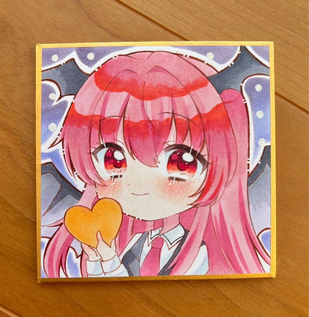 在庫処分】原画 手描きイラスト 東方Project 小悪魔 - メルカリ