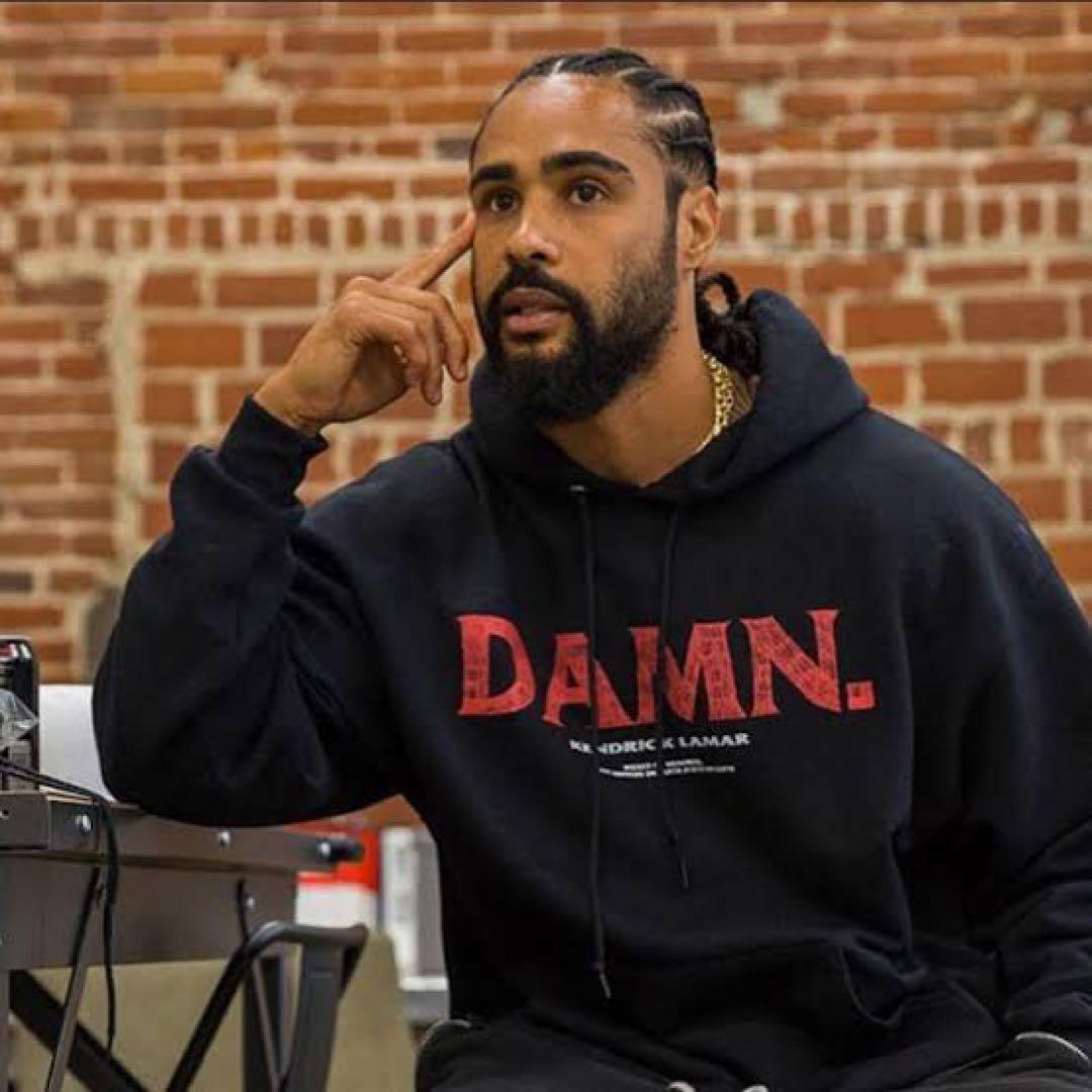 激レアケンドリックラマー Kendrick Lamar DAMN パーカー L - メルカリ