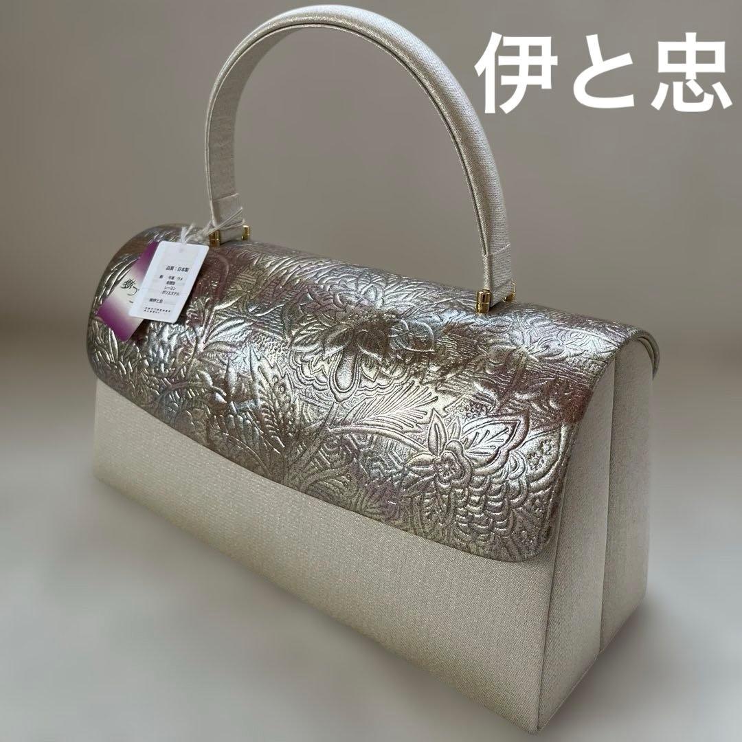 伊と忠 未使用タグ付き金彩クラフト 和装バッグ フォーマルバッグ 高品質 楽天市場】伊 と 忠 バッグの通販