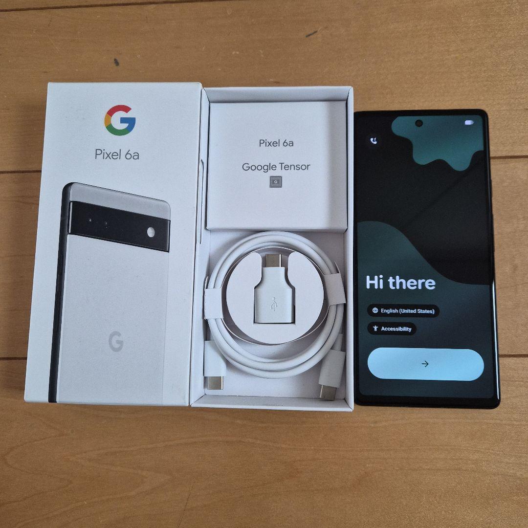Google Pixel 6a 本体 中古品 - メルカリ