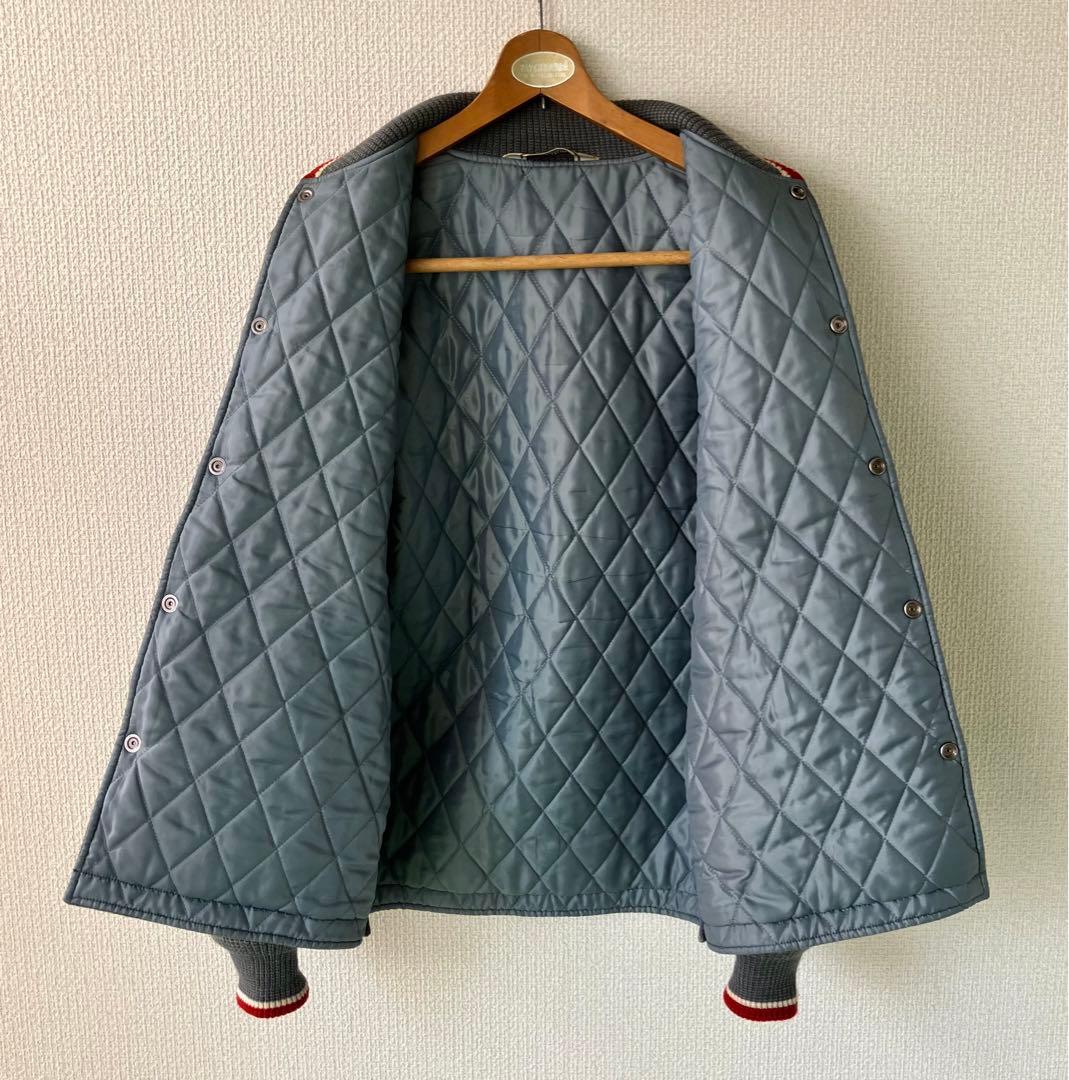 美品スタンダードカリフォルニア スタジャン ブルゾン ファラオ