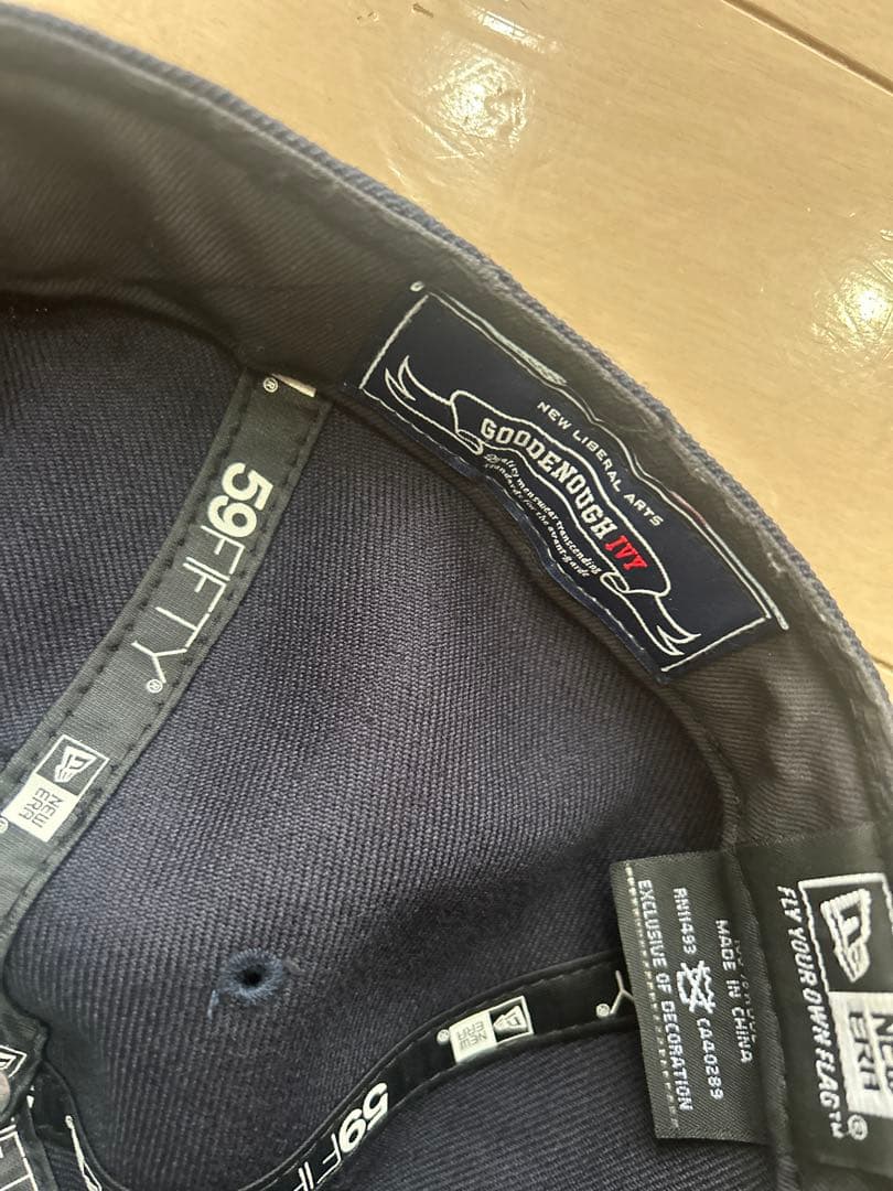 GOODENOUGH New Era GEロゴキャップ 7 1/2 美品 - メルカリ