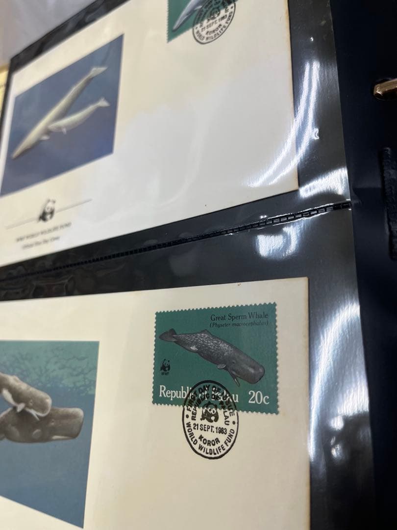 WWF オフィシャル 切手アルバム - メルカリ