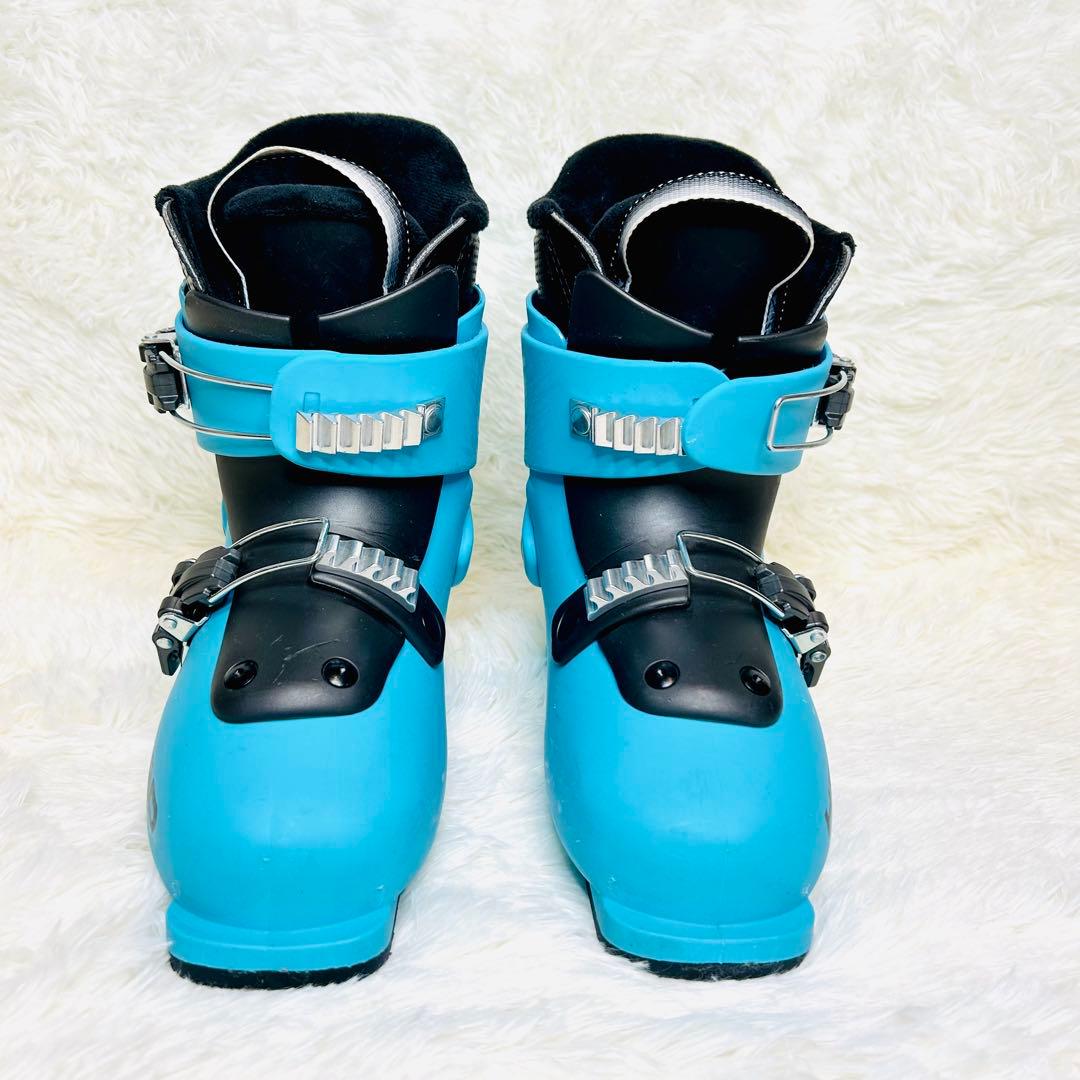 【美品】HEAD J2 ジュニアスキーブーツ 20cm〜20.5cm 水色