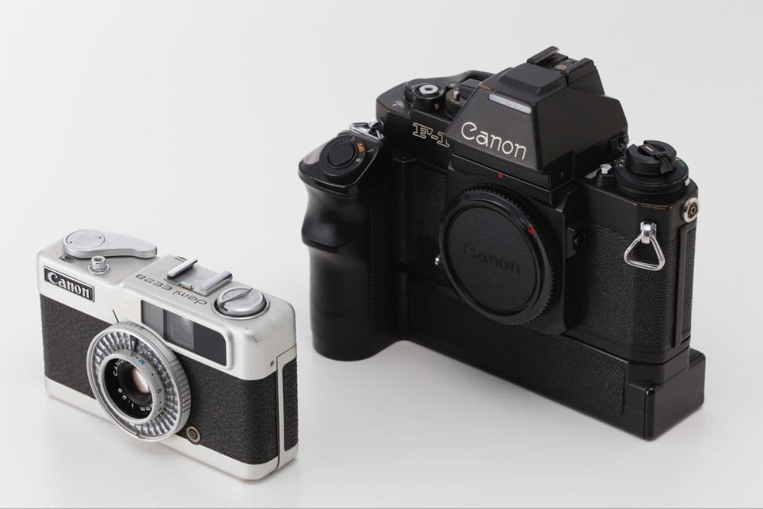 No.52_ Canon NEW F-1ボディ/Canon demi 2種セット 赤城耕一：第3回 キヤノンF-1は初期型に限る：Photo & Culture, Tokyo