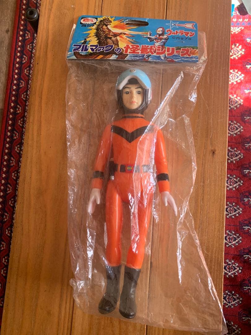 B-CLUB ブルマァク復刻ソフビ　MAT隊員 B-CLUB ブルマァク怪獣シリーズ ウルトラマン MAT隊員 新復刻版 ソフビ