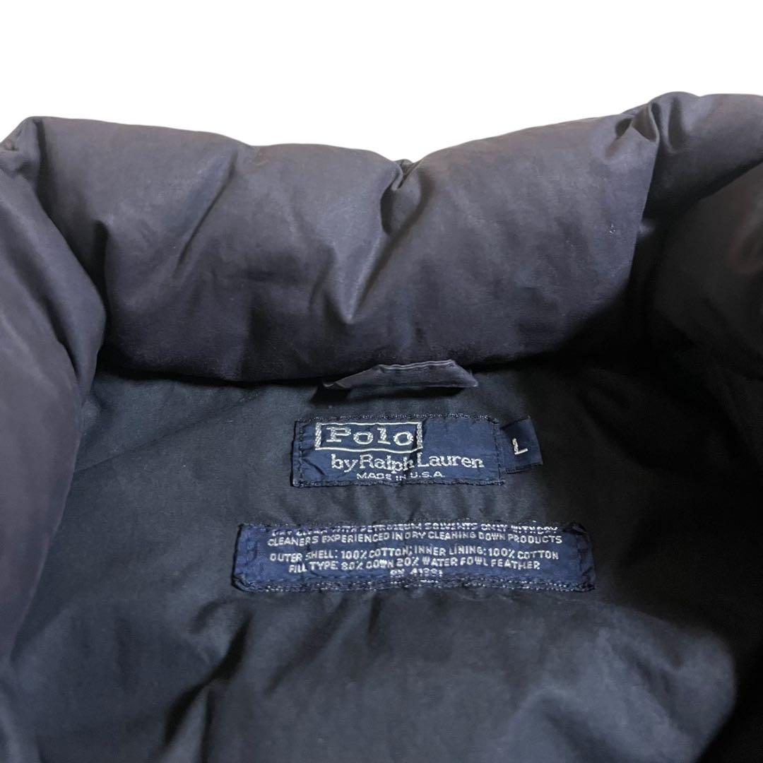 希少】ポロラルフローレン インディアンヘッド ダウンジャケット L