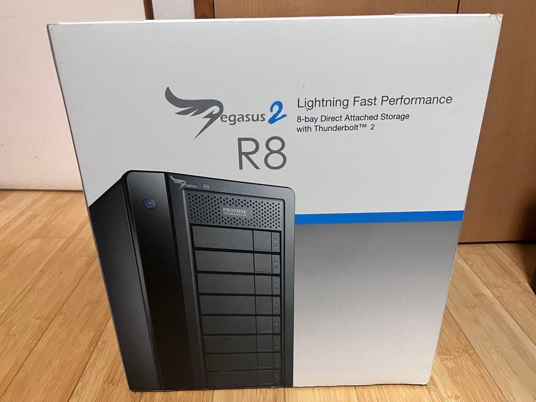 Promise Pegasus2 R8 32TB HDD付き L108992750 - 外付けハードディスク