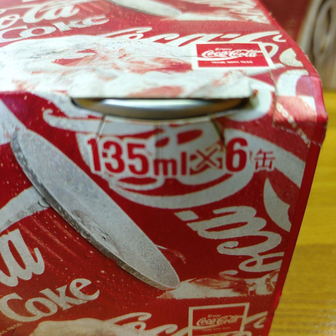 コカ・コーラ 135ml缶 6缶パック+1本 95年 製造中止缶 - メルカリ